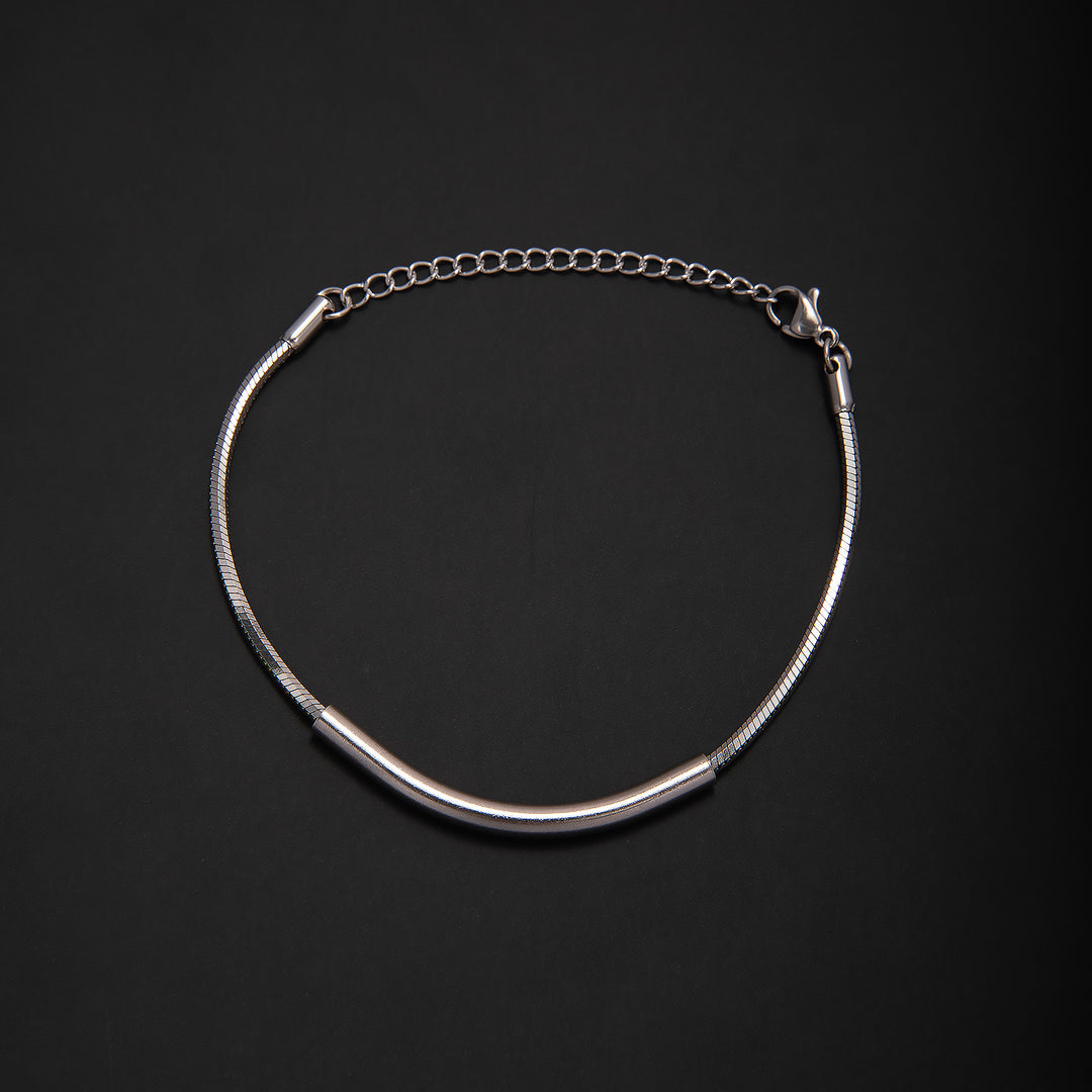 Elegant Minimalist Silver Chain Bracelet Stornfield