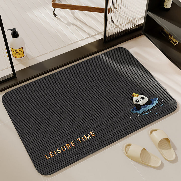 Cartoon-Themed Non-Slip Bathroom Mat