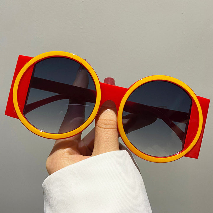 Women's oversized sunglasses with square frame and UV protection Stornfield
