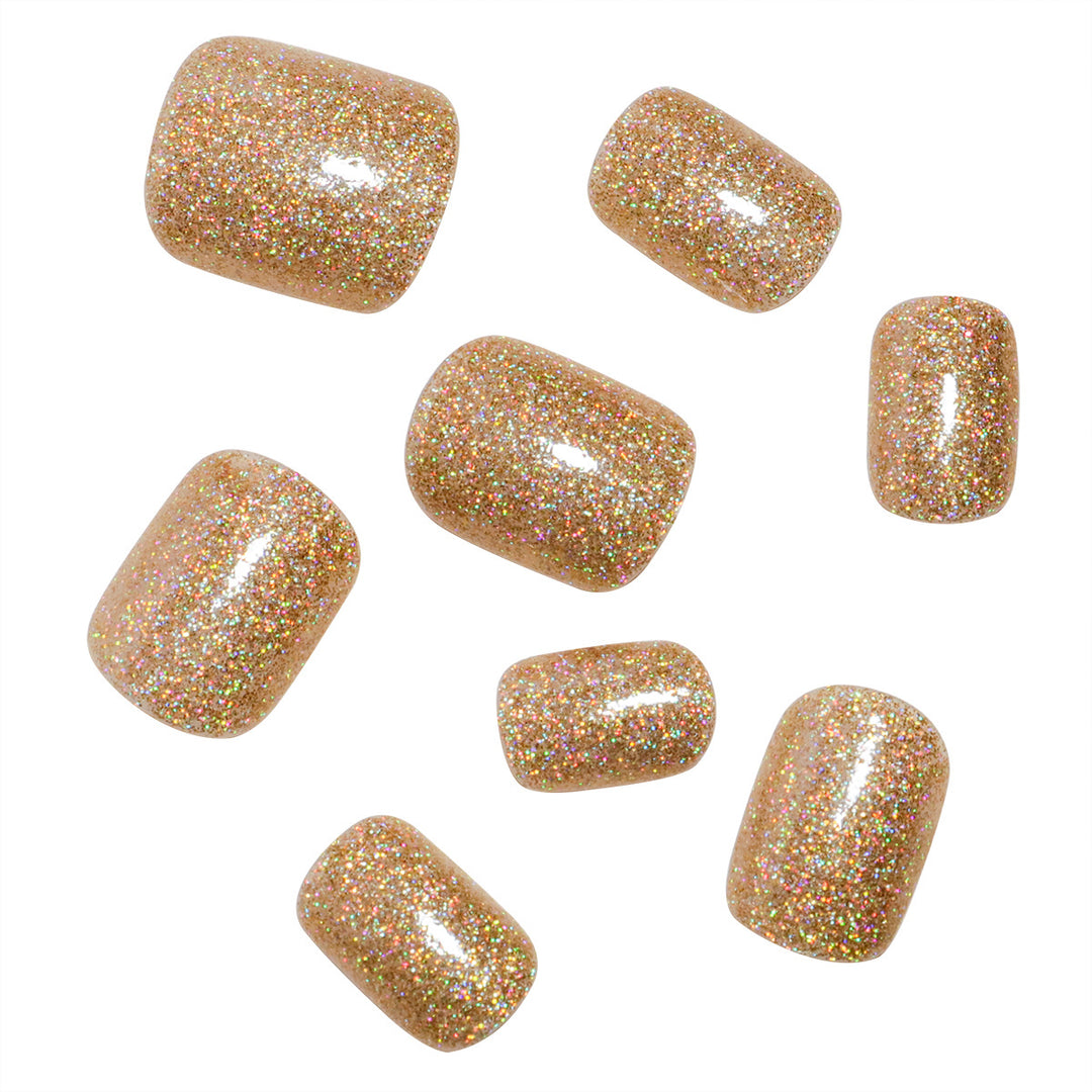 Glittery Press-On Nail Set Stornfield