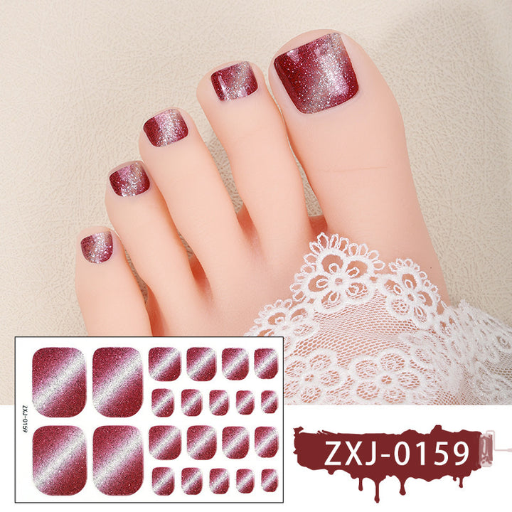 Premium Self-Adhesive Toenail Art Wraps