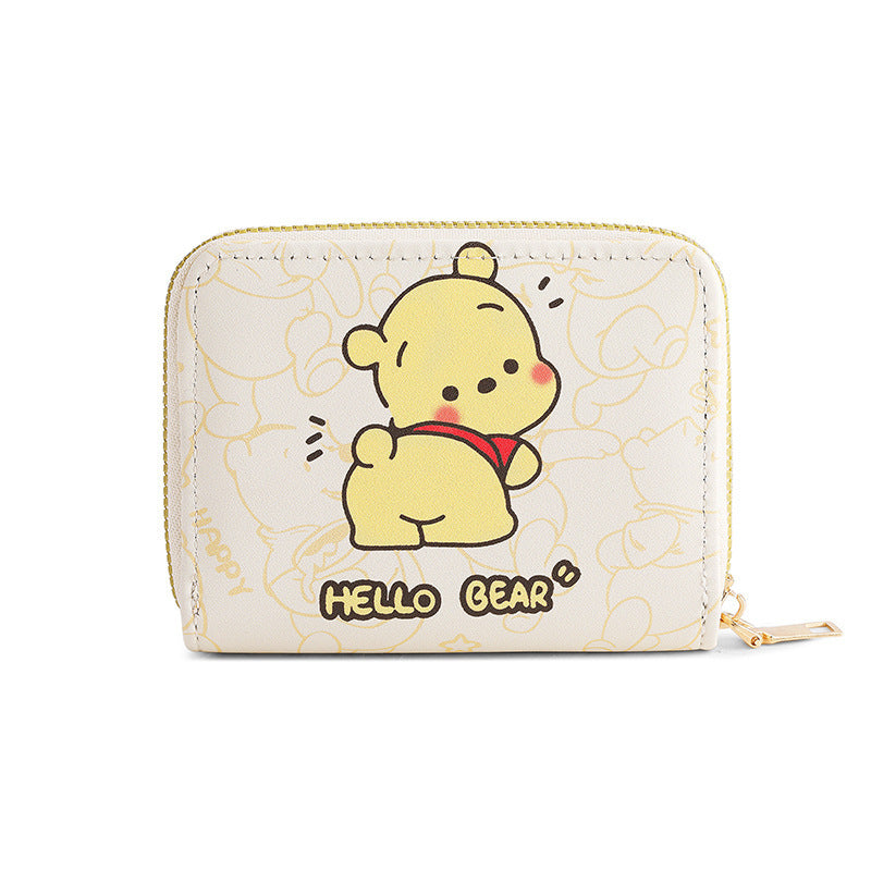 Cute Cartoon-Themed Zippered Coin Purse Stornfield