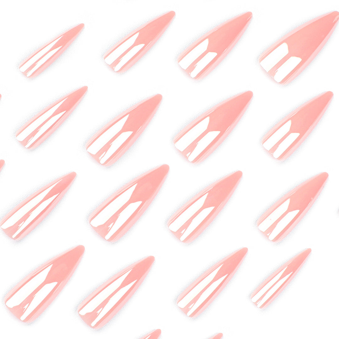 Artful Stiletto Nails with High Gloss Finish Stornfield