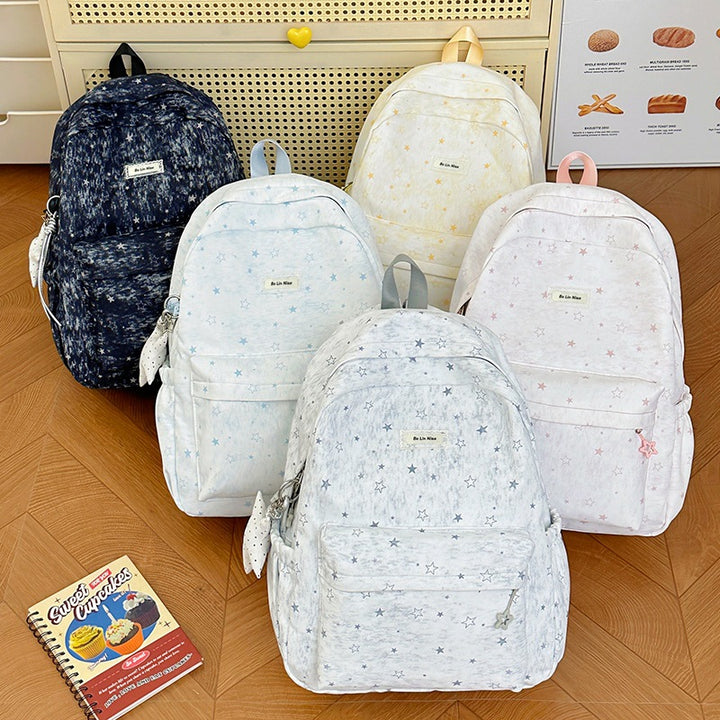 Star-Embellished Casual Backpack Stornfield 1791205930