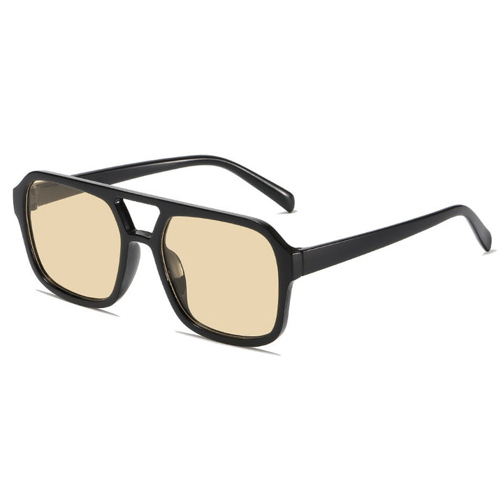 Clear Lens Square Frame Sunglasses Stornfield
