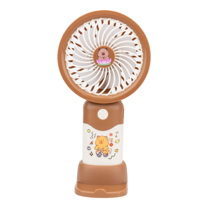 Women's portable hand fan with cute animal design Stornfield