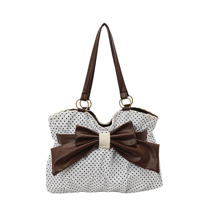 WoBow-Embellished Polka Dot Handbag Stornfield