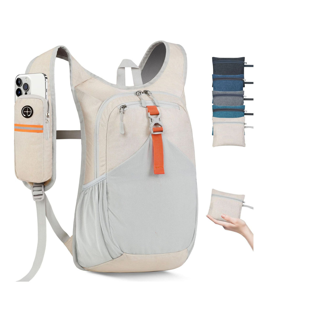 Versatile sports backpack with drink holder and safety compartment Stornfield