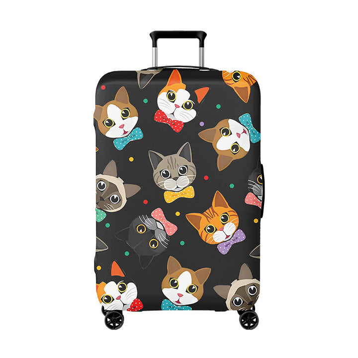 Heart-Patterned Hard Shell Luggage Stornfield