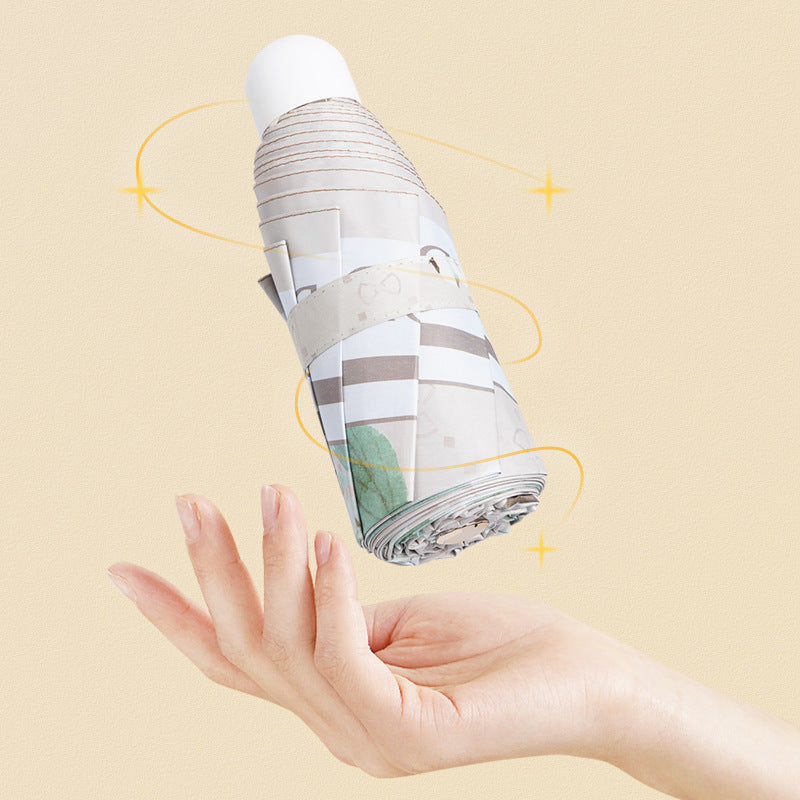 Ladies Foldable Umbrella with Reversed Design Stornfield