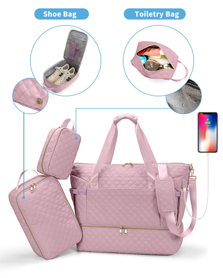 Quilted Weekender Bag Stornfield