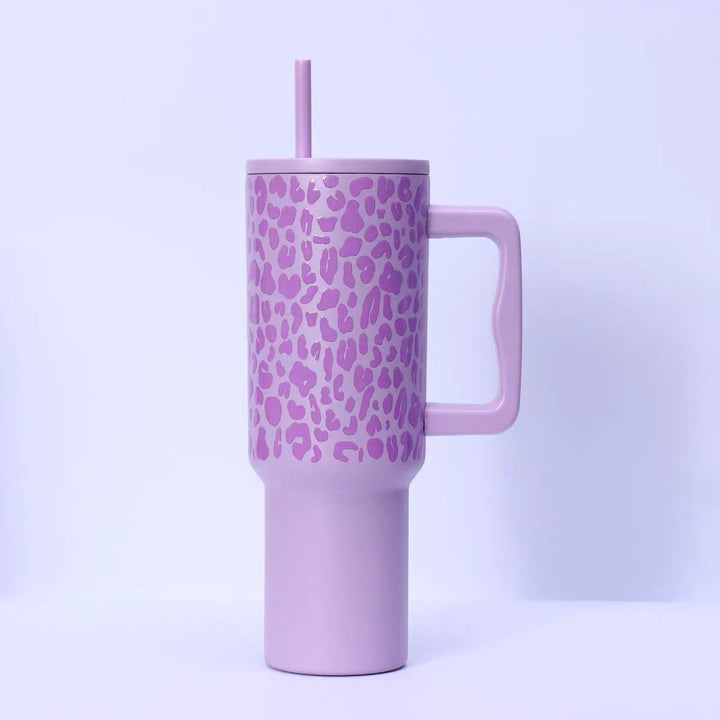 Ladies drinking cup with unique leopard pattern Stornfield