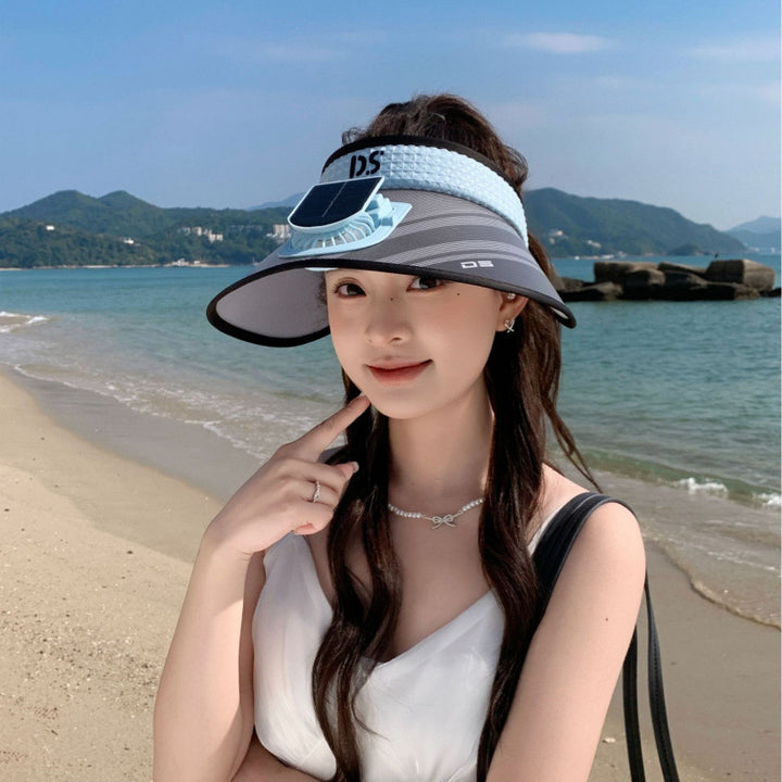 Adjustable sun visor with UV protection and padded headband Stornfield