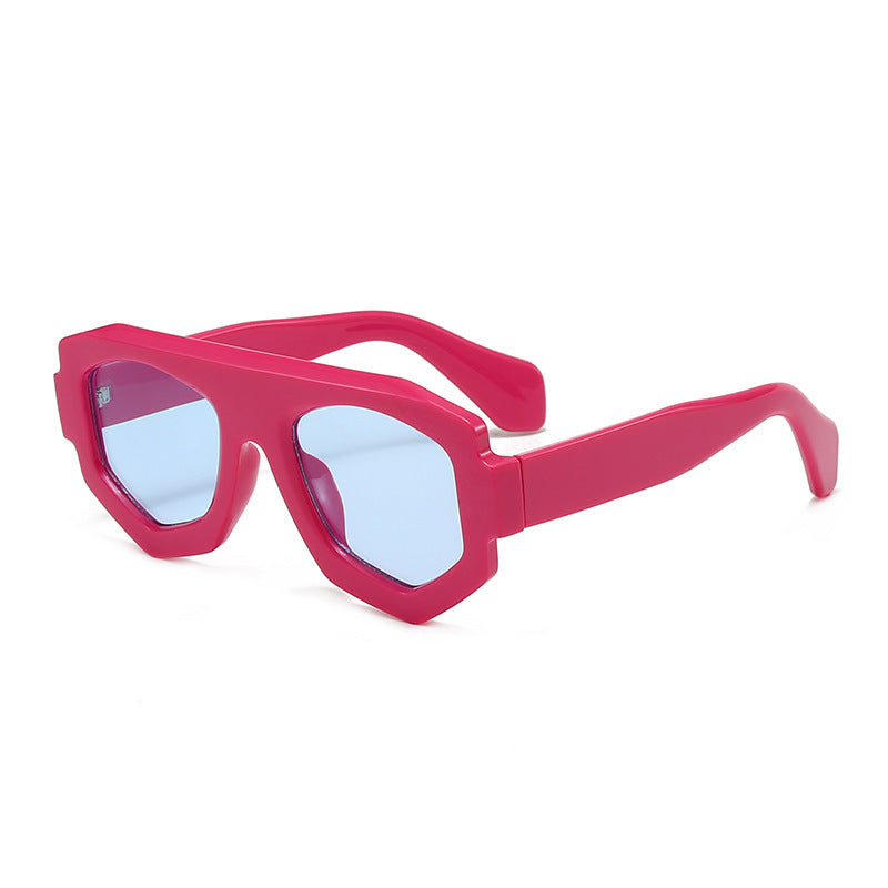 Bold Geometric Shield Sunglasses Stornfield
