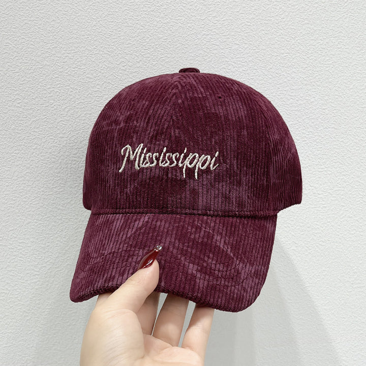 Women's Corduroy Visor Cap Stornfield