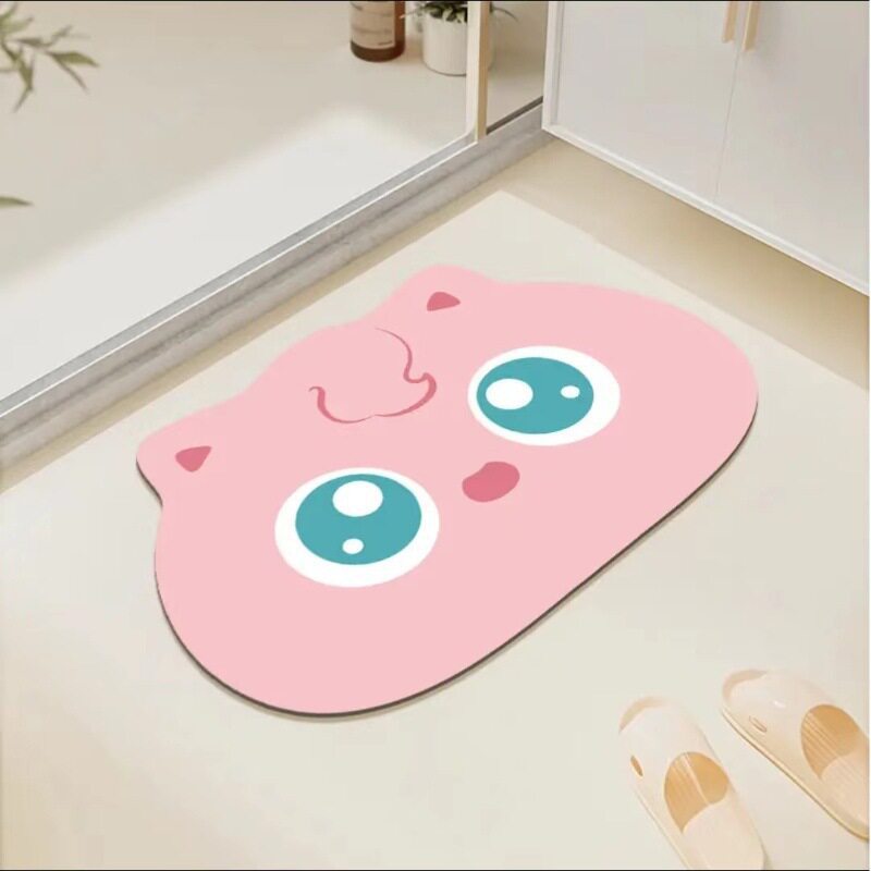 Cute Cartoon Frog Bath Mat