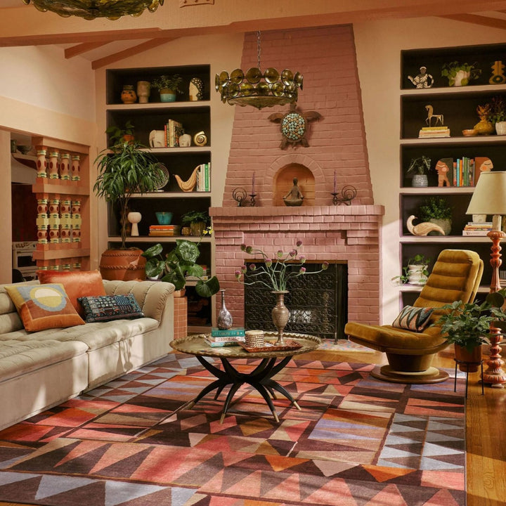 Artistic Geometric Pattern Area Rug