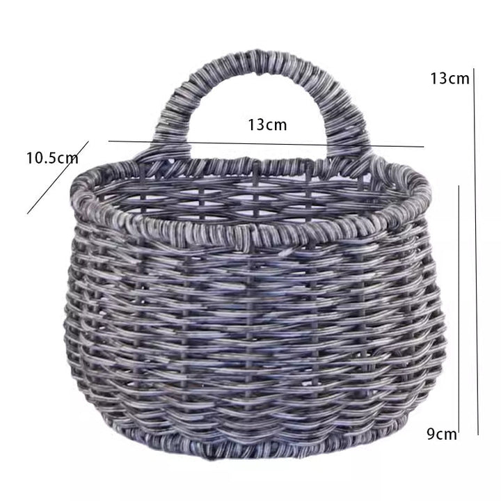 Chic Woven Storage Basket with Ergonomic Handle Stornfield