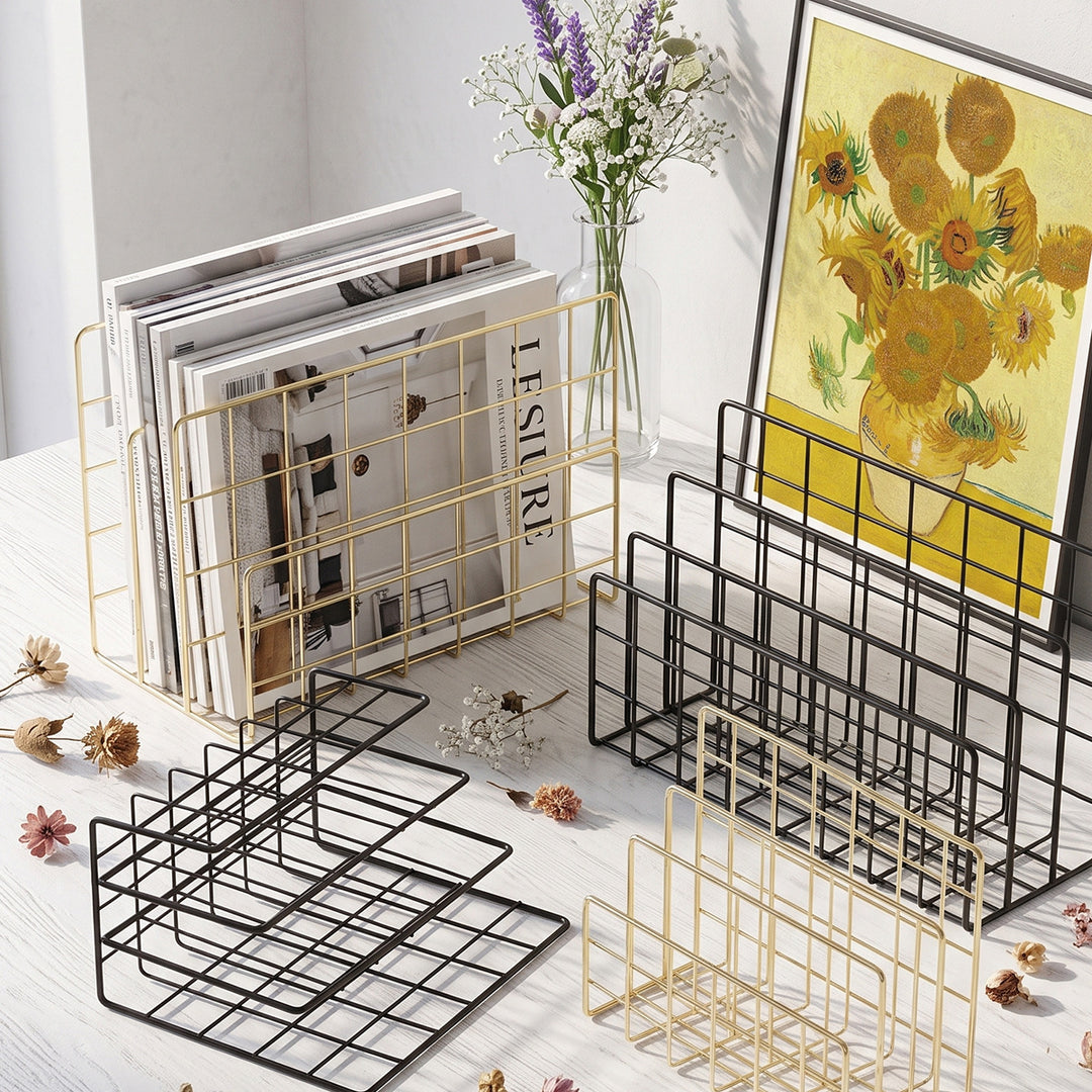 Metal Storage Basket in Modern Design Stornfield