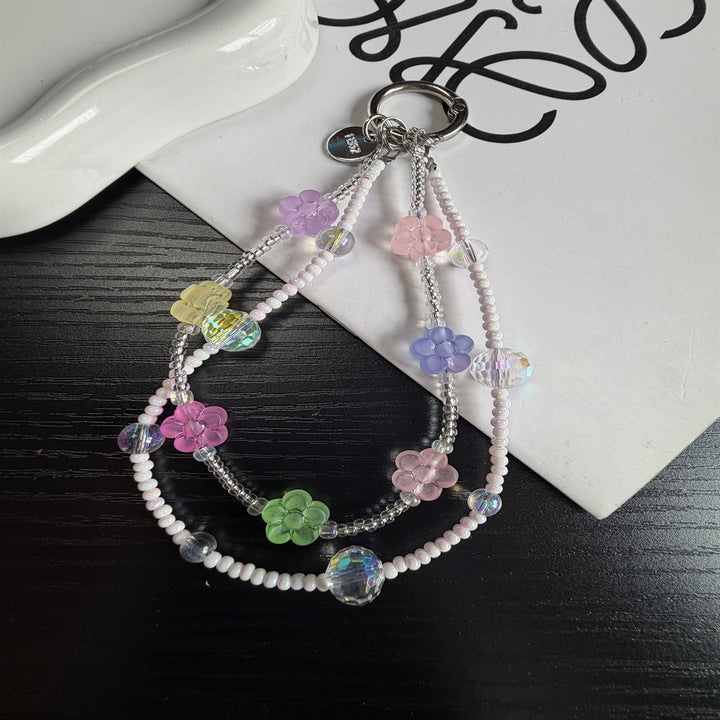 Playful Beaded Charm Keychain Stornfield