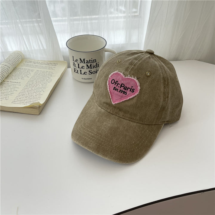 Women's Vintage-Inspired Embroidered Baseball Cap Stornfield
