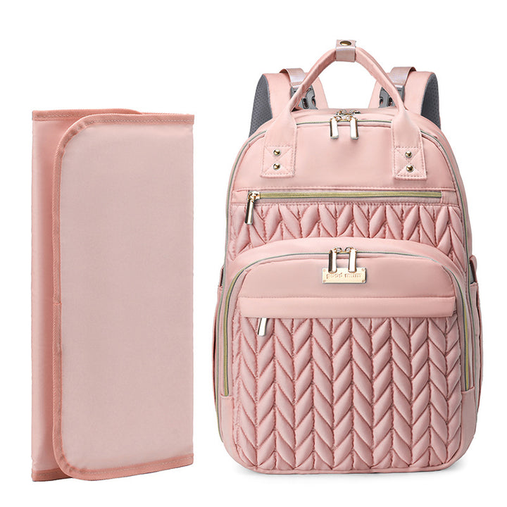 Stylish Quilted Diaper Backpack Stornfield