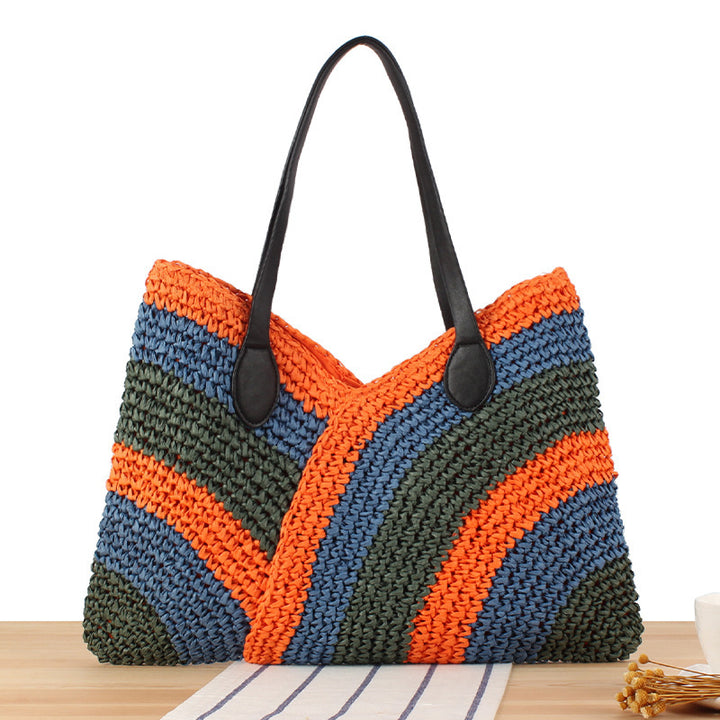 Handbag In Modern Wave Pattern Stornfield