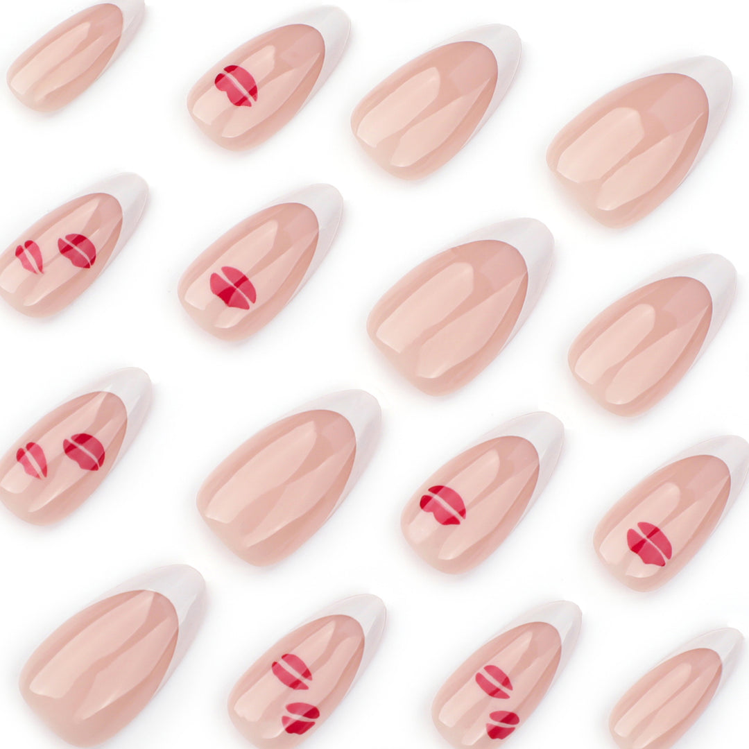 Artistic Nail Extensions with Glamorous Lip Design Stornfield