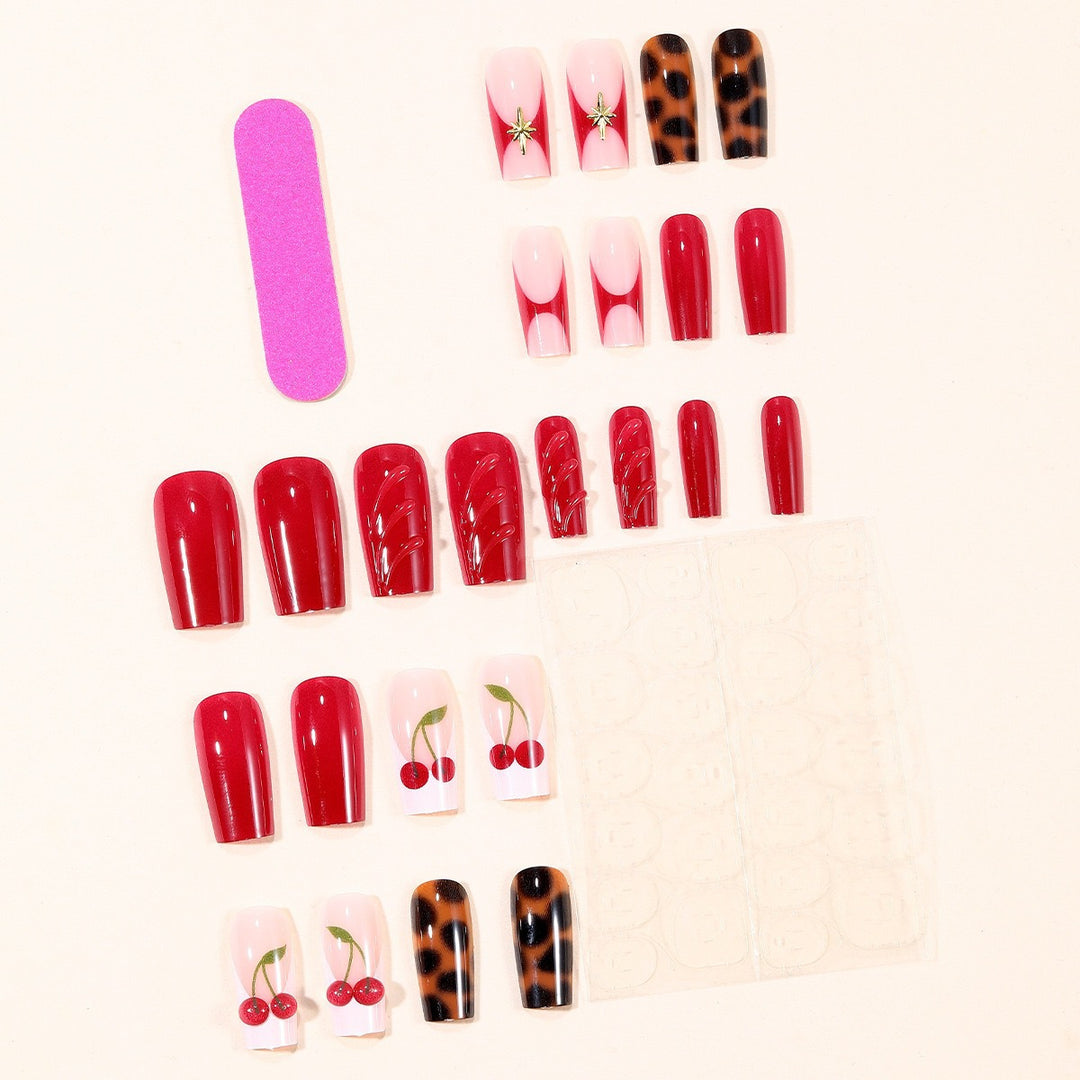 Creative Artistic Press-On Nails Stornfield