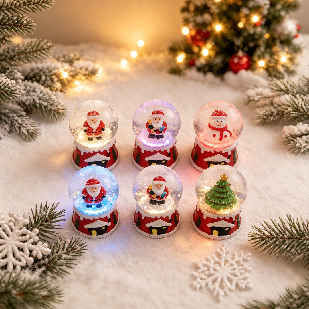 Magical Christmas Snow Globe Figures Stornfield
