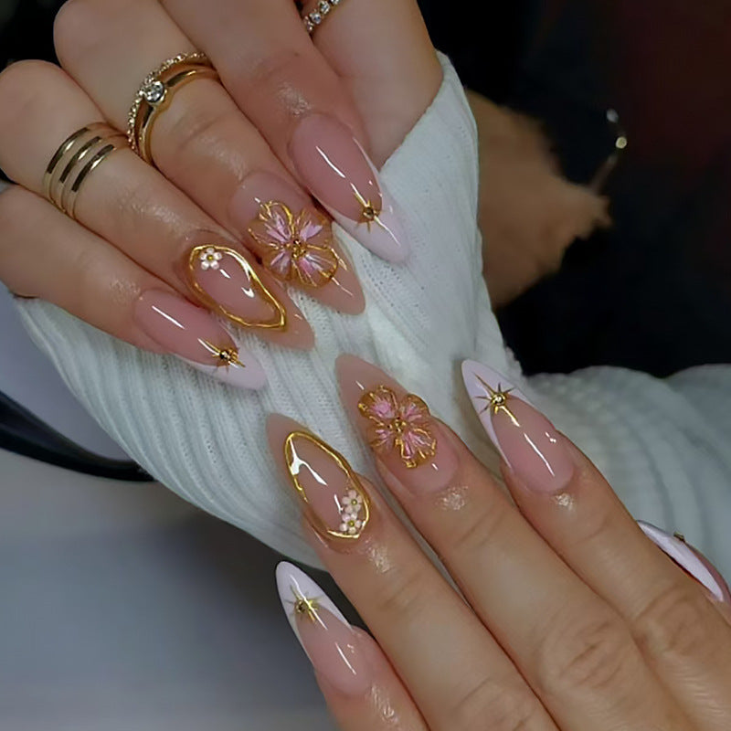 Artistic Long-Stiletto Nail Extensions Stornfield
