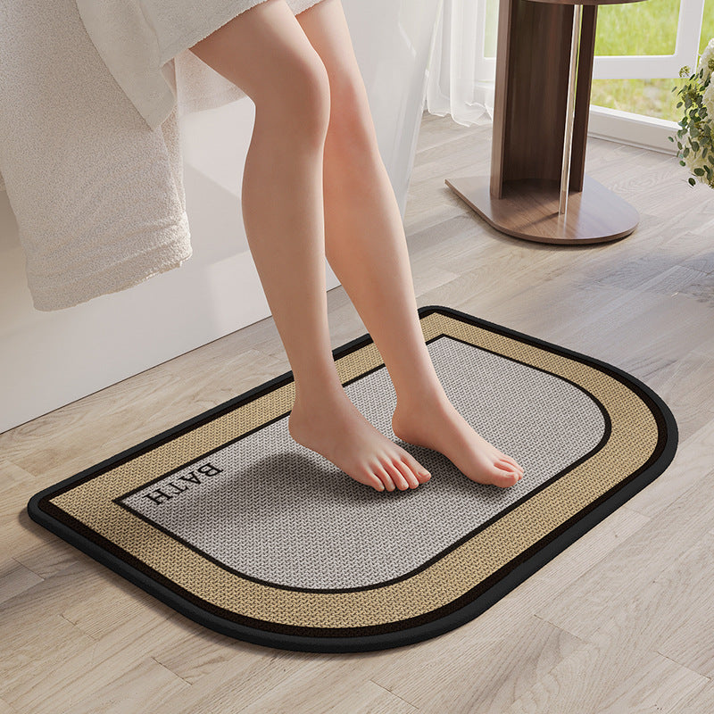 Plush Bathroom Mat
