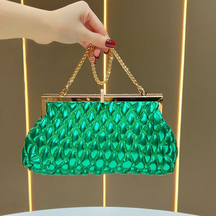Elegant Textured Evening Handbag