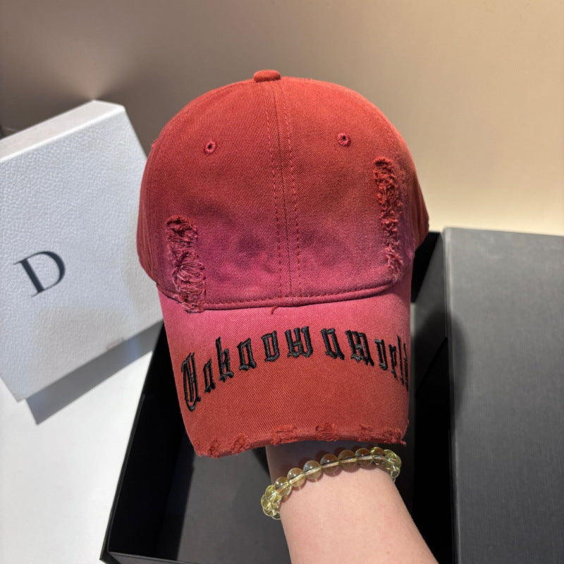 Men's Distressed Graphic Baseball Cap Stornfield