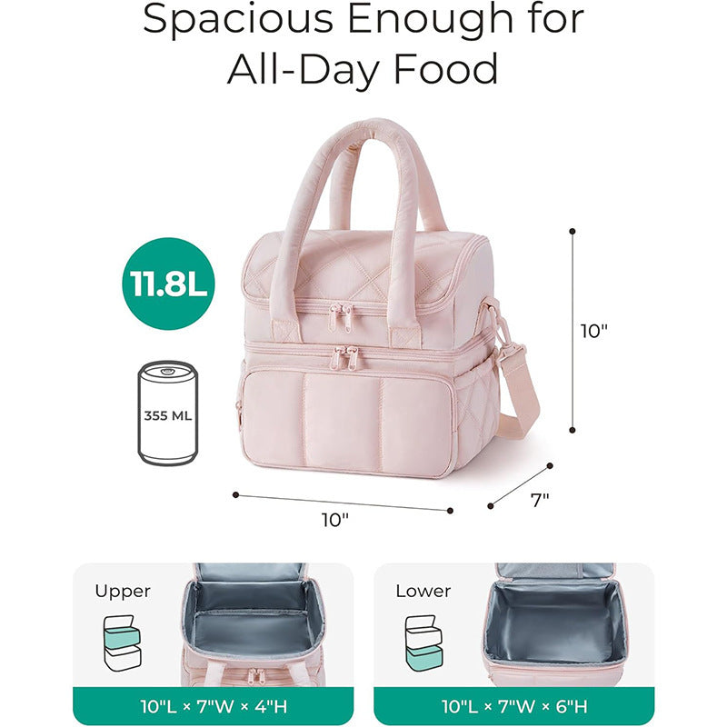Elegant cosmetic bag with compartments Stornfield