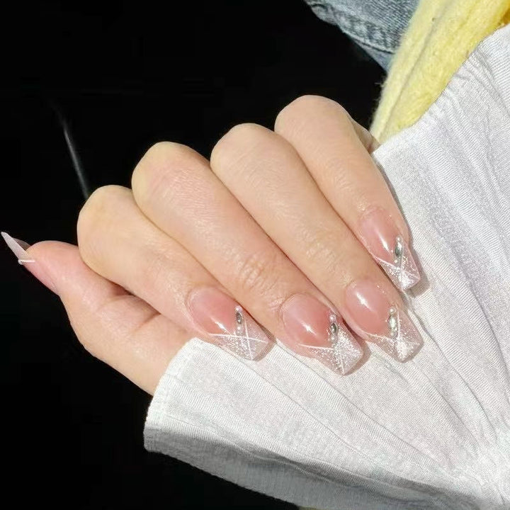 Artificial Nail Set with Glitter Accents Stornfield
