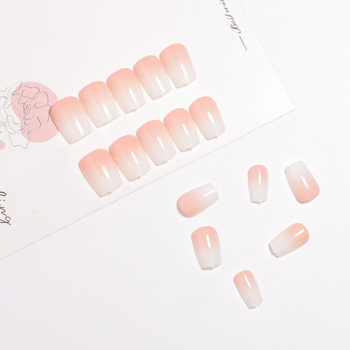 Elegant Ombré Press-On Nail Set Stornfield