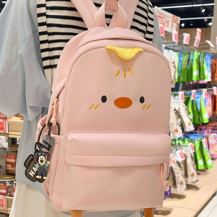 Creative Designed Backpack with Plush Applications Stornfield