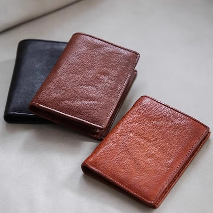 Premium Textured Leather Card Holder Stornfield