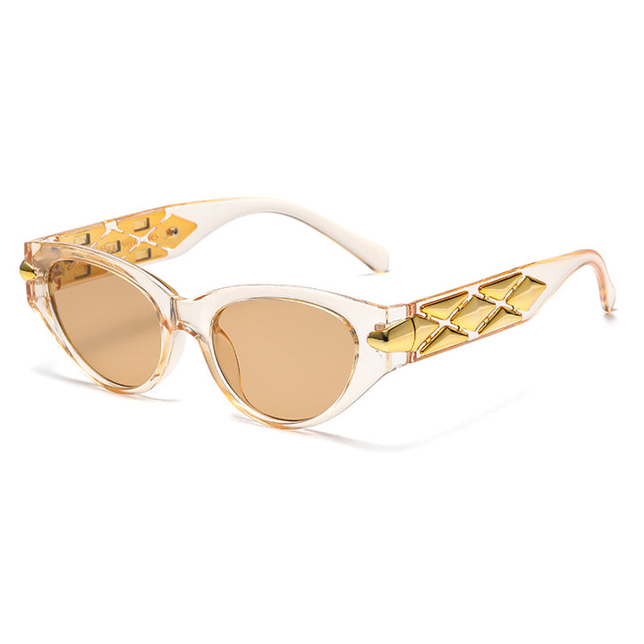 Women's Cat-Eye Sunglasses with Luxurious Accents and Unique Design Stornfield