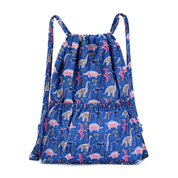 Floral Print Drawstring Backpack Stornfield