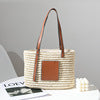 Stylish rat handbag with leather accents Stornfield