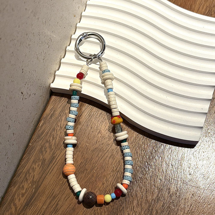 Vibrant Beaded Keychain Stornfield