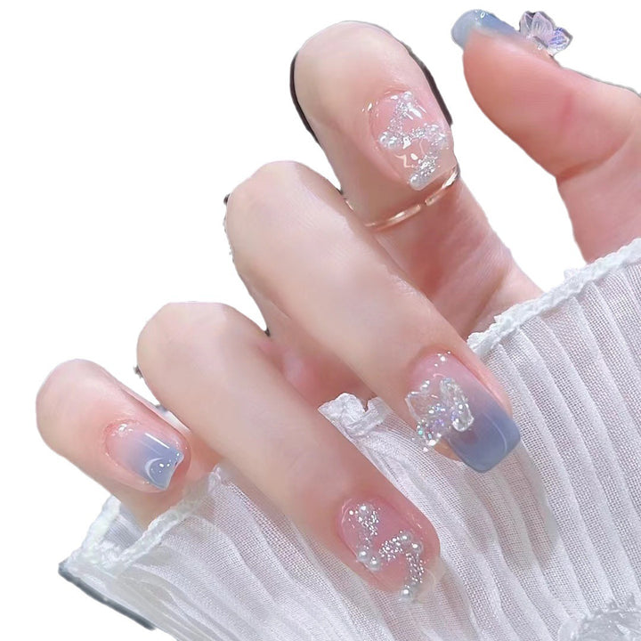 Floral-Inspired Elegant Press-On Nail Design Stornfield