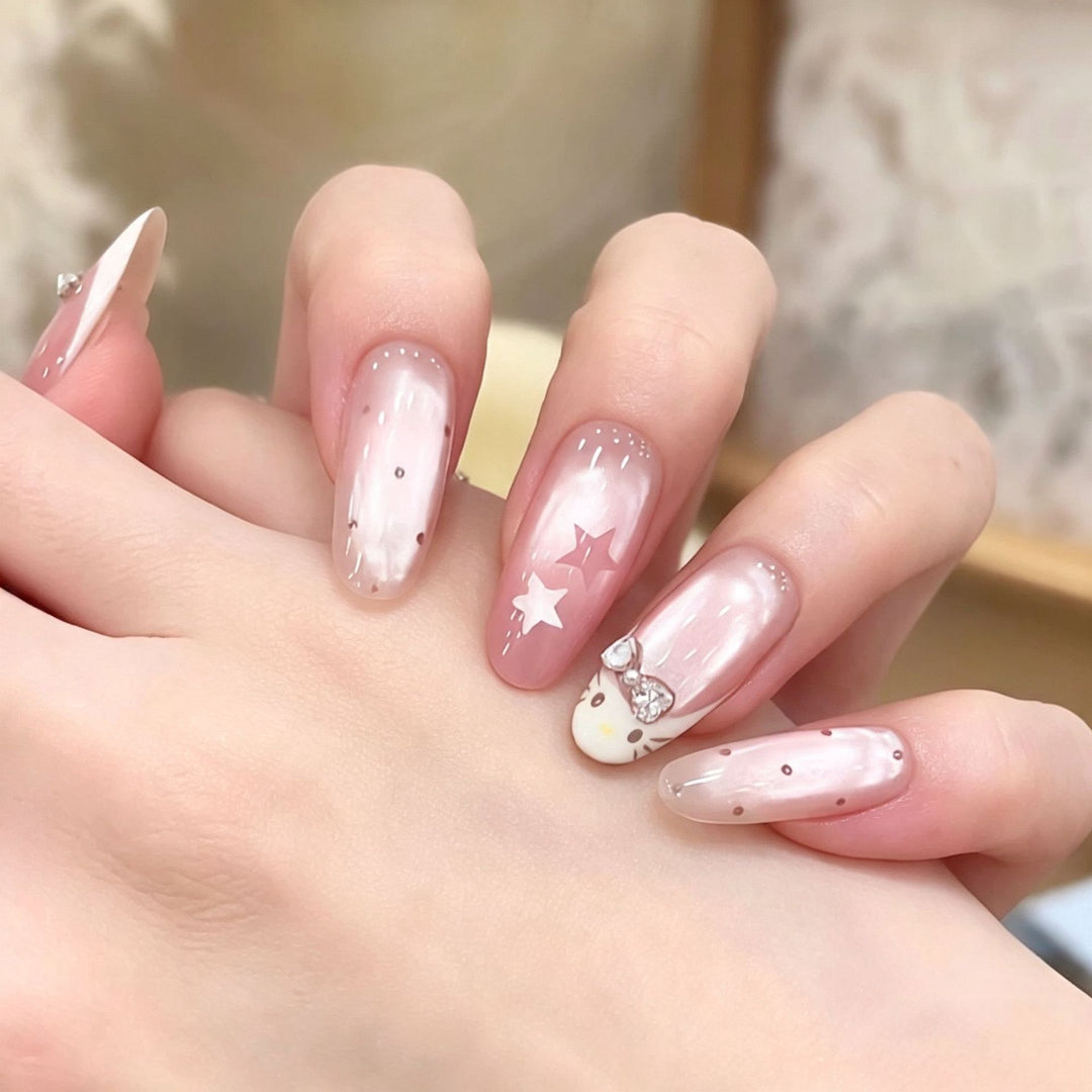 Premium Glamorous Press-On Nail Extensions Stornfield