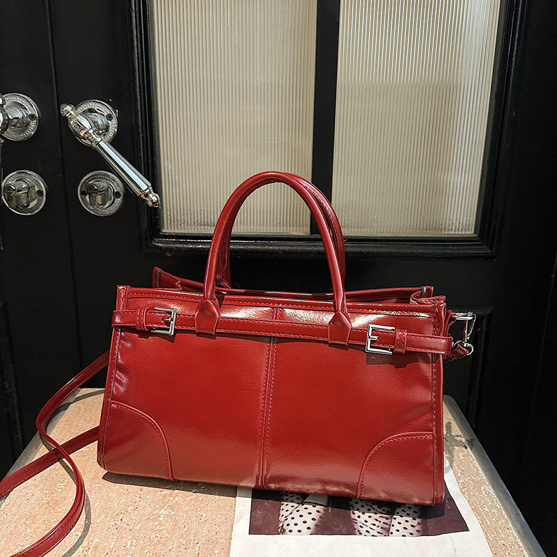 Structured Handheld Satchel