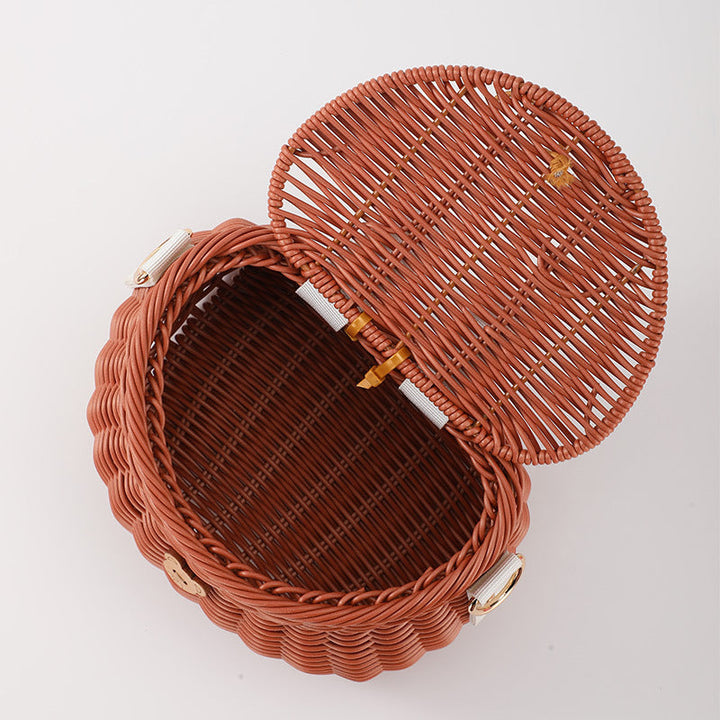 Cute Animal-Themed Woven Storage Basket Stornfield