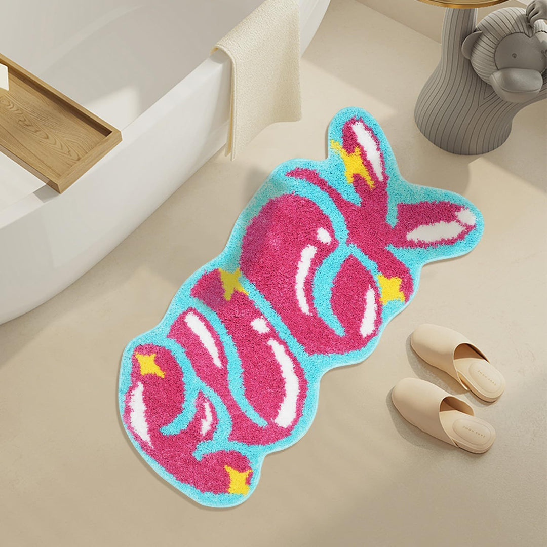 Cute Bunny-Shaped Bath Mat Stornfield