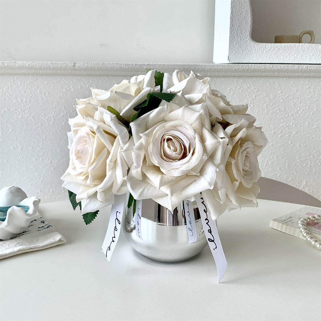 Luxurious Silk Rose Bouquet