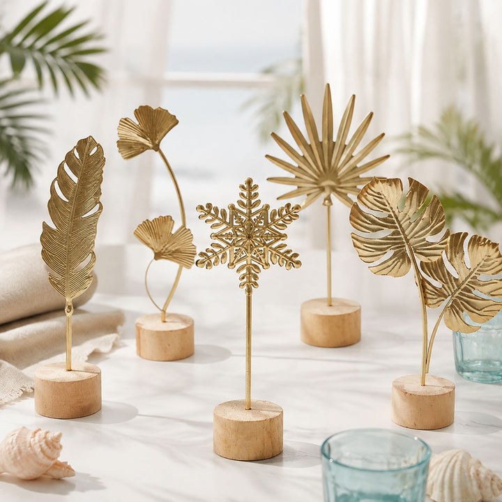 Decorative Ginkgo Leaf Sculpture